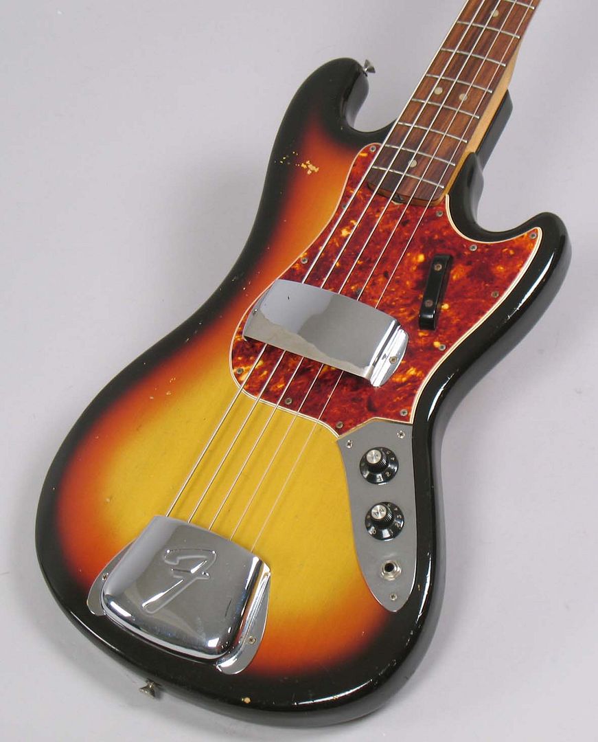 1966 Fender Bass V Sunburst